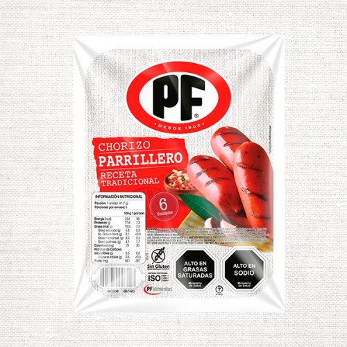 chorizo parrillero pf